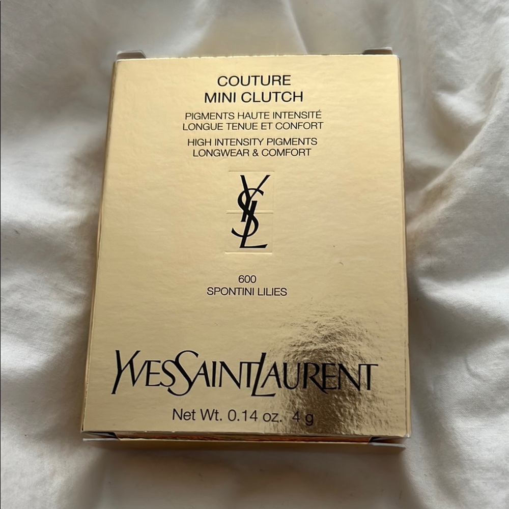 Yves Saint Laurent YSL Couture Mini Clutch eyeshadow palette NEW